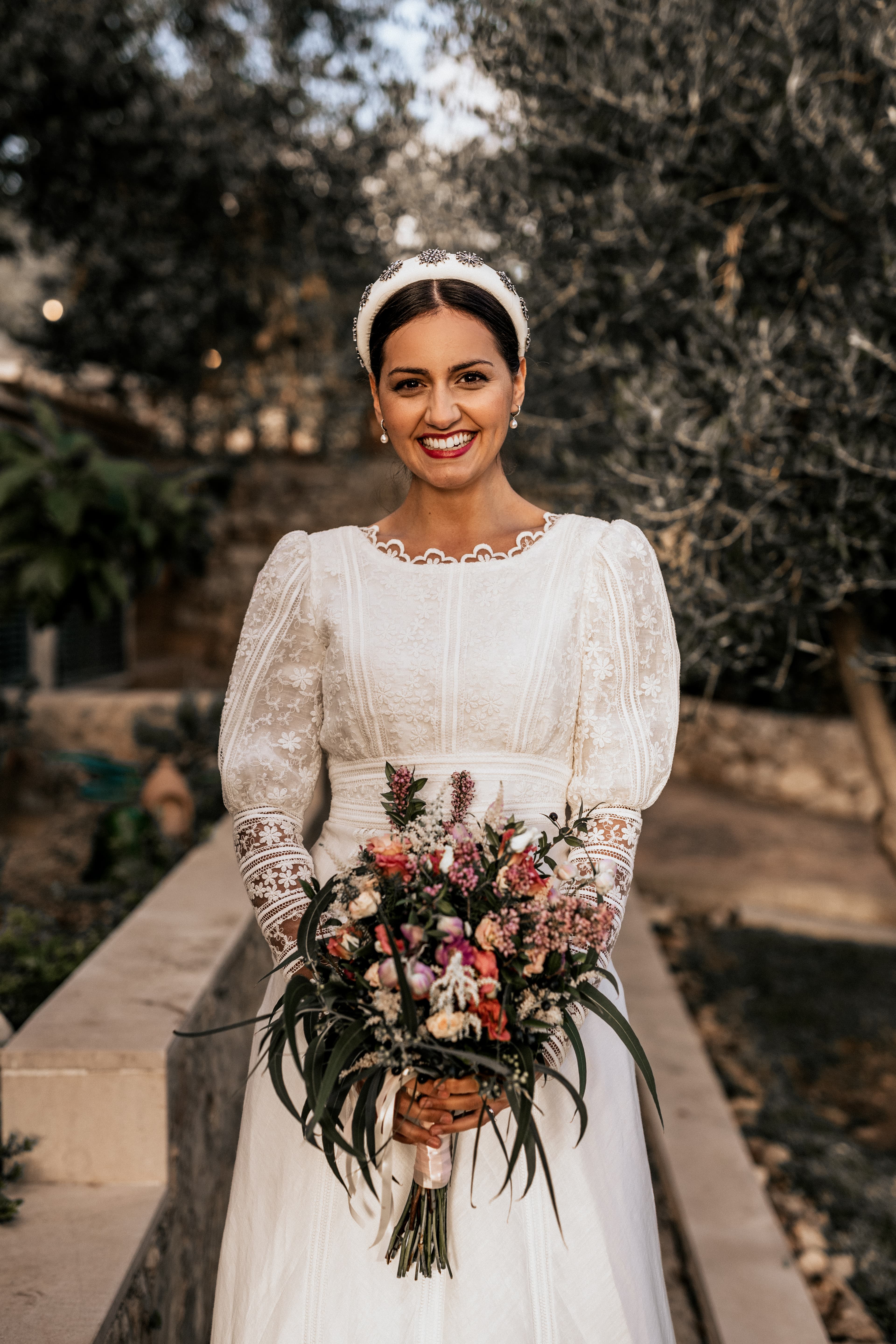 Novia radiante